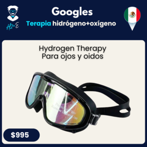 Gafas de Hidrógeno+Oxígeno con auriculares
